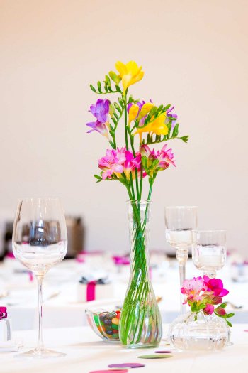 Table Decoration Freesia