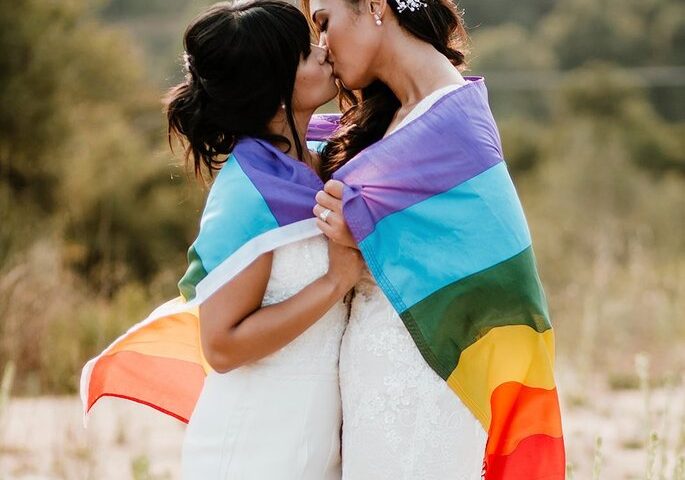 Gay women wedding