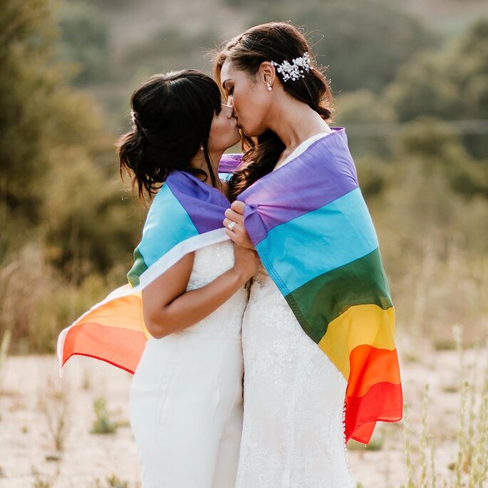 Gay women wedding