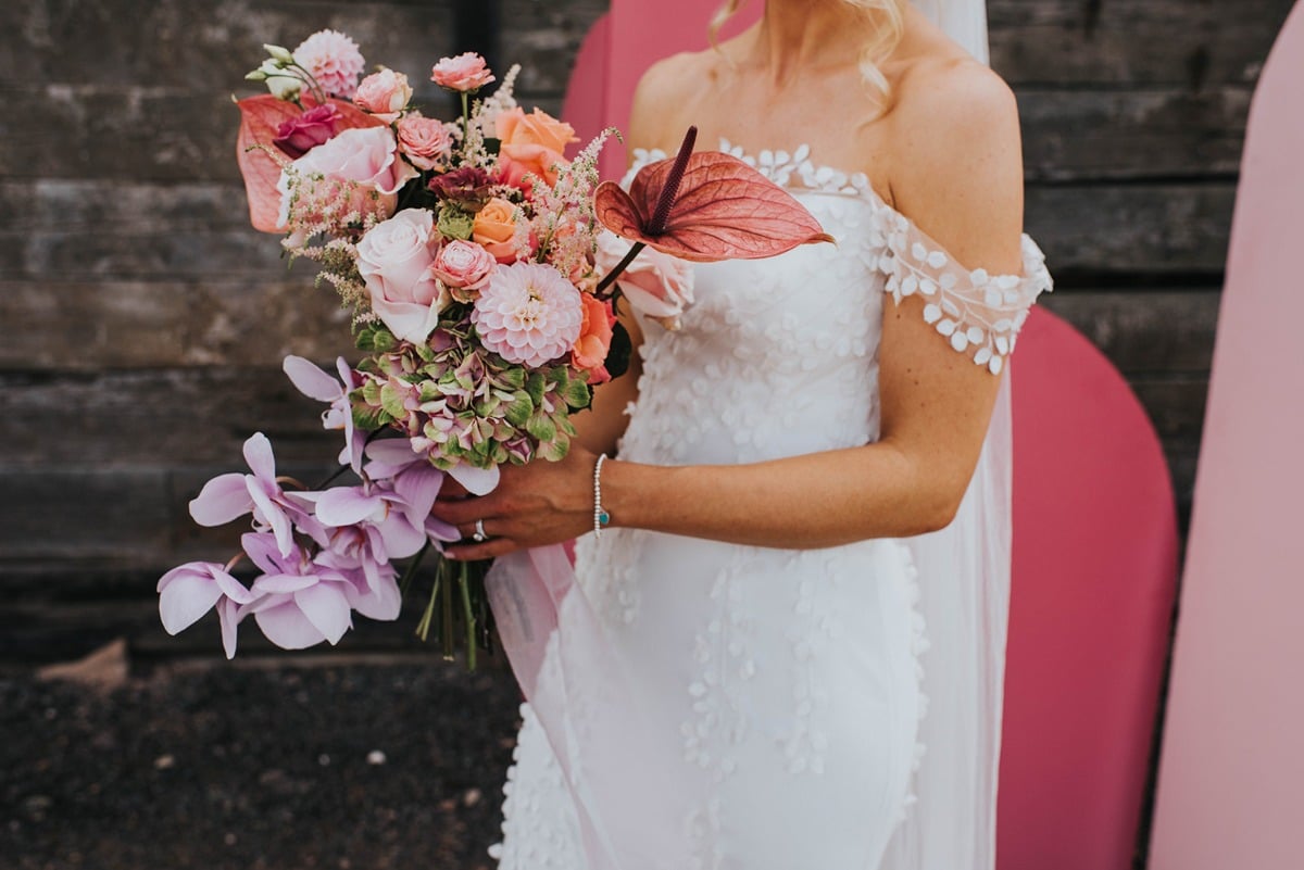 tropical wedding bouquet