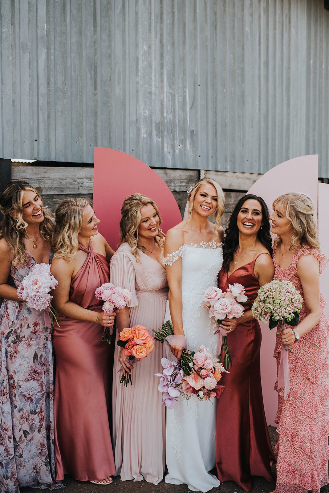 mismatched bridesmaid dresses