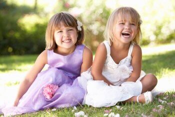 Children at the wedding