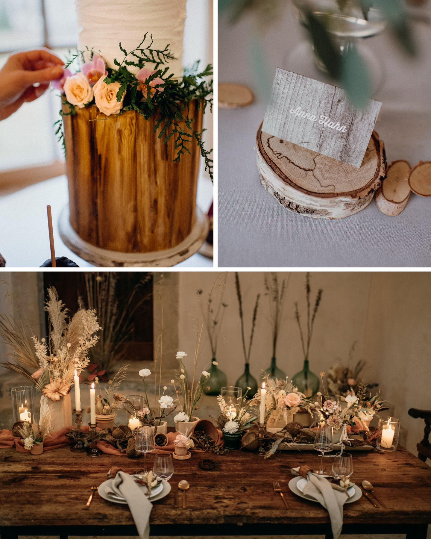 Wedding decor Trends 2023: decorating with wood