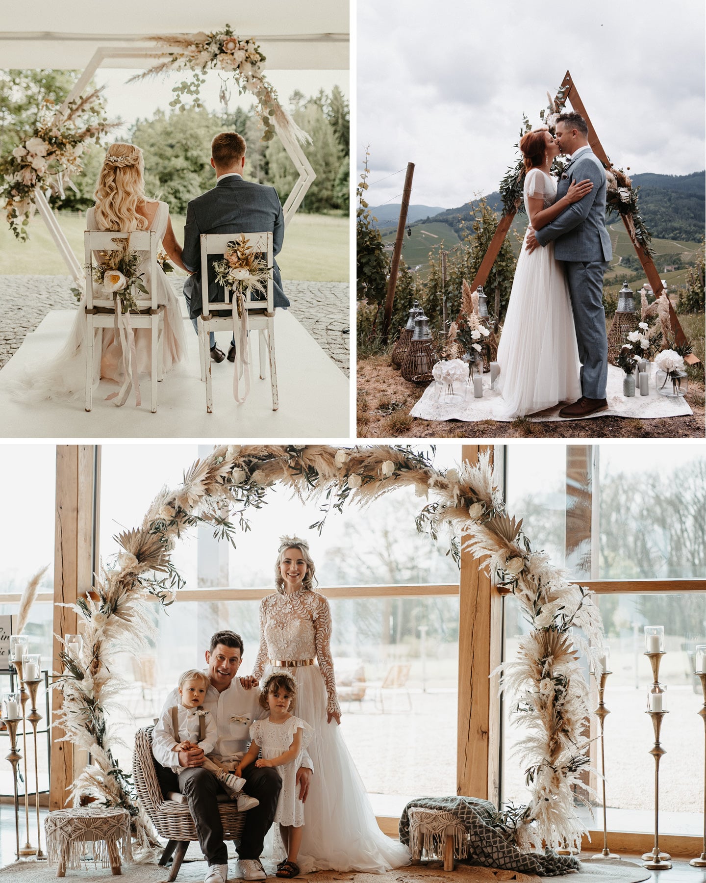 Wedding Decor Trends 2023: Pampas Grass