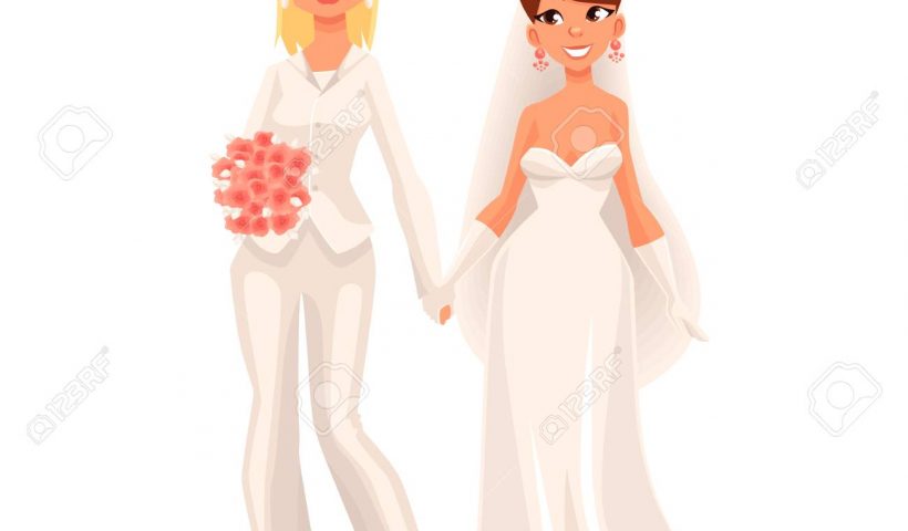 Lesbian wedding colors