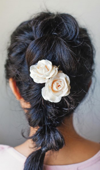 Loose Bridal Hairstyle