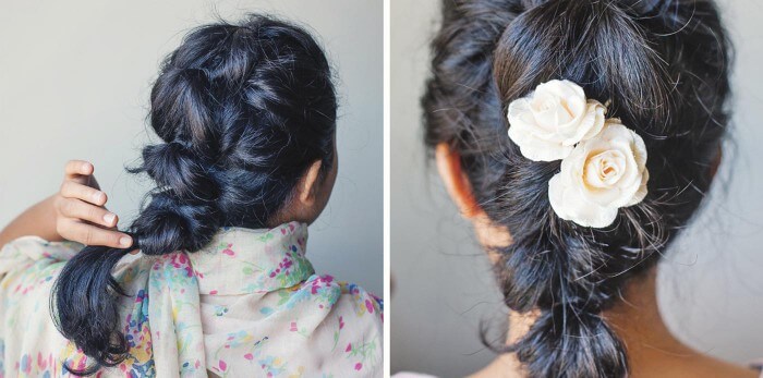 Loose Bridal Hairstyle Step 4