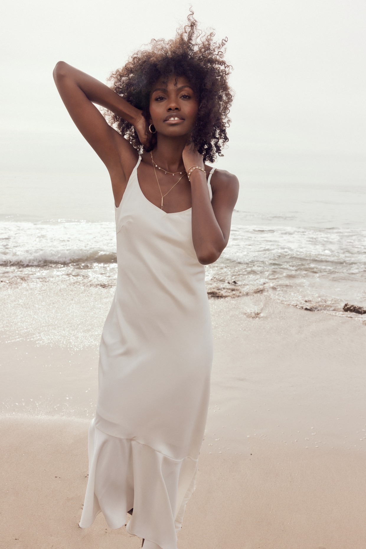 satin slip dress from Lulus