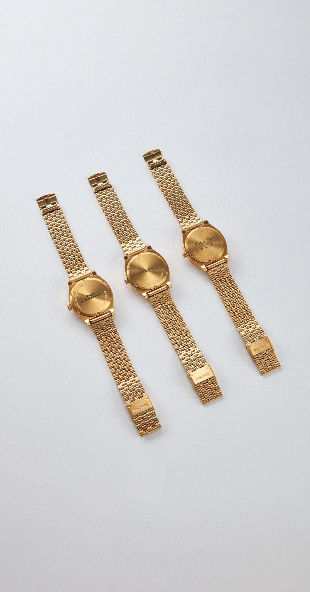 free custom engraving on watches by Nixon