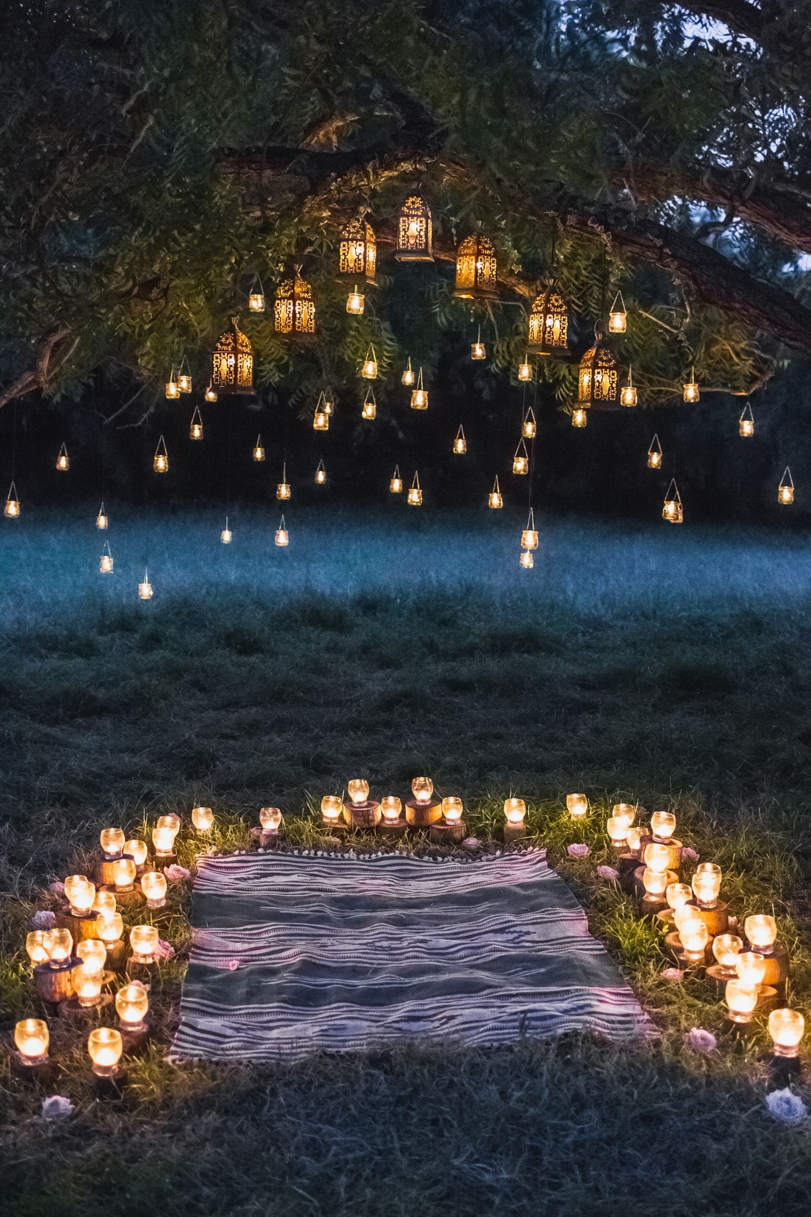 String light as wedding trend