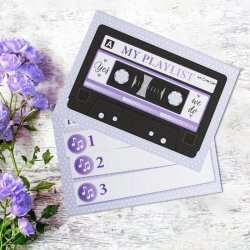 Wedding Song Request Cards