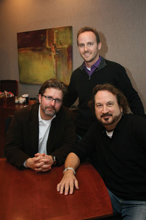 Rusty Gaston, Gary Burr and Chris DuBois; photo: Amanda Eckard