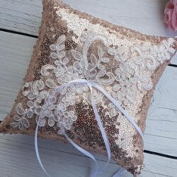 Ring Pillow Gold