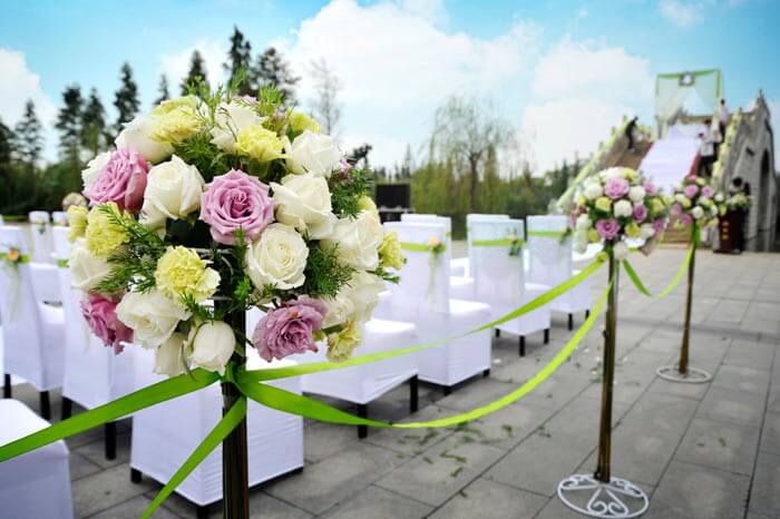 Free Wedding Ceremony Decoration