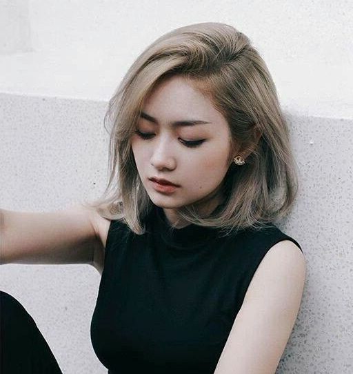 Aesthetic Korean short hair