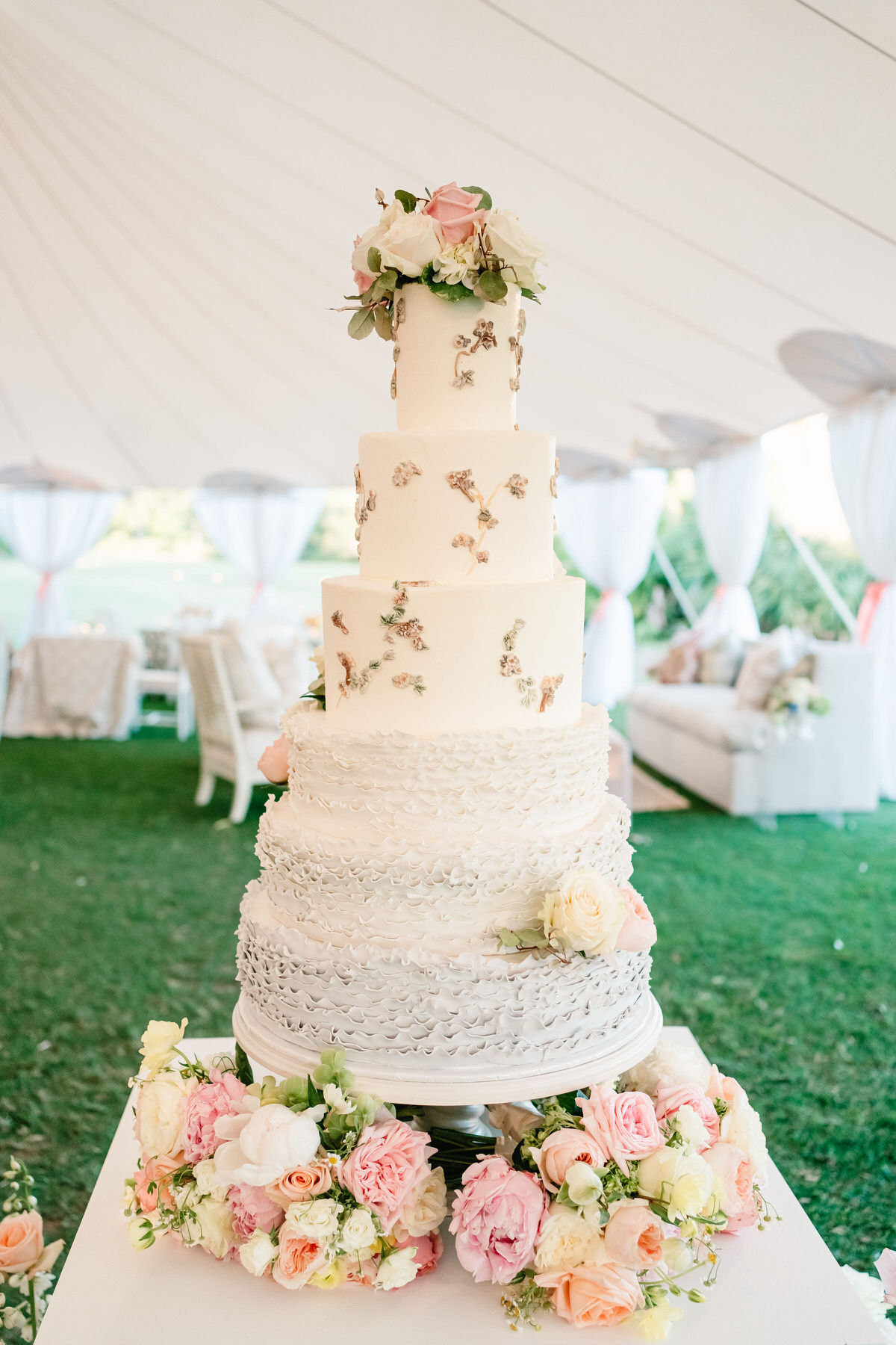 Sea Island Spring garden Party wedding