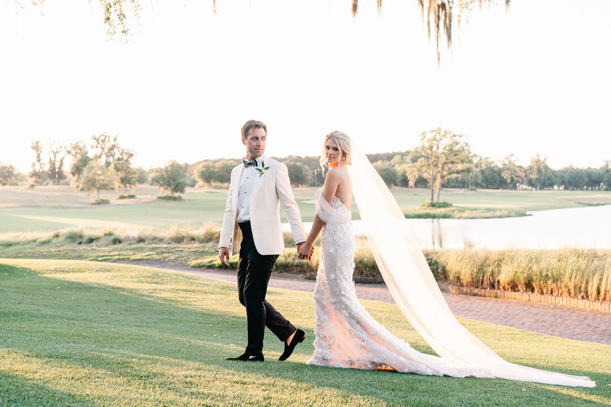 Sea Island Spring garden Party wedding