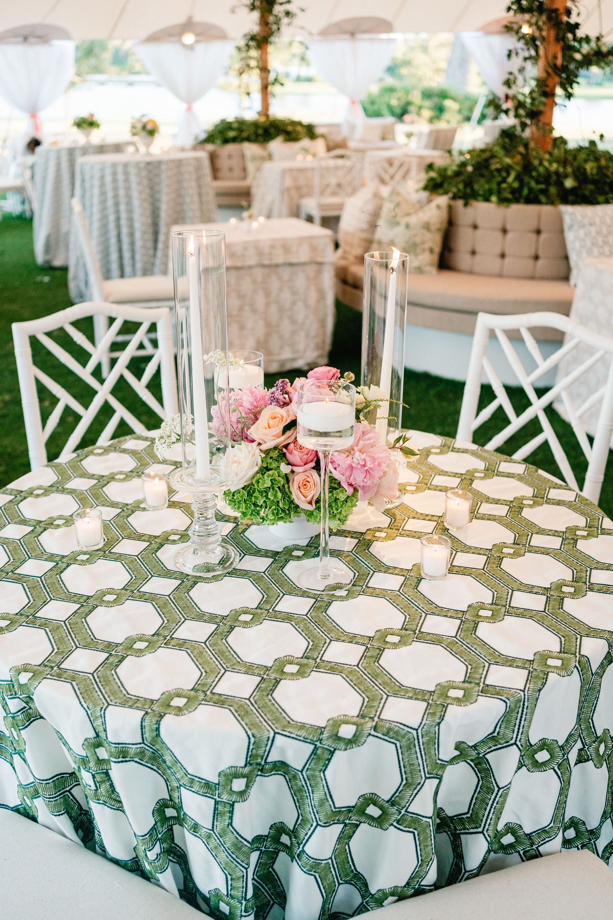 Sea Island Spring garden Party wedding