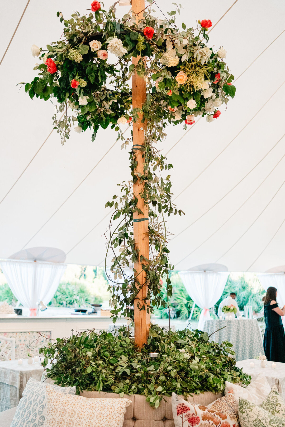 Sea Island Spring garden Party wedding