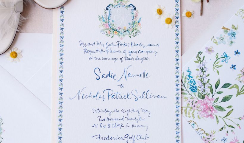 Sea Island Spring Garden Party Inspired Wedding