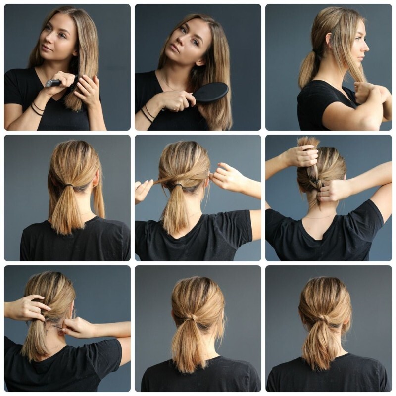 step-by-step hairstyles for shoulder-length hair is the trend of this jahr.jpg