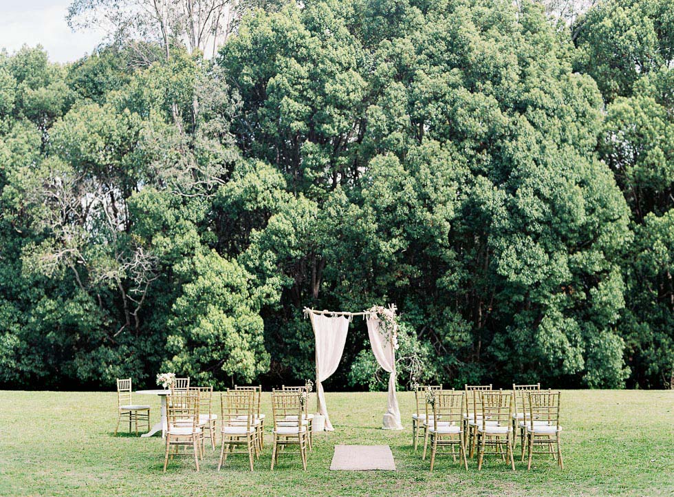 Simple ring exchange vows