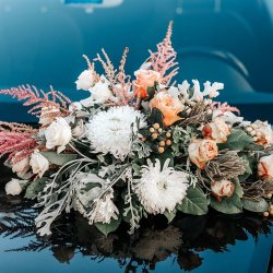 Wedding Car Flower Decoration