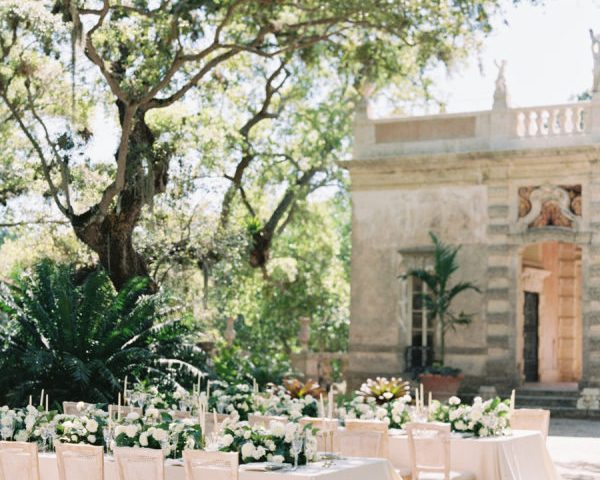 Sun-Drenched Luxe Inspired Wedding at Vizcaya Museum Gardens