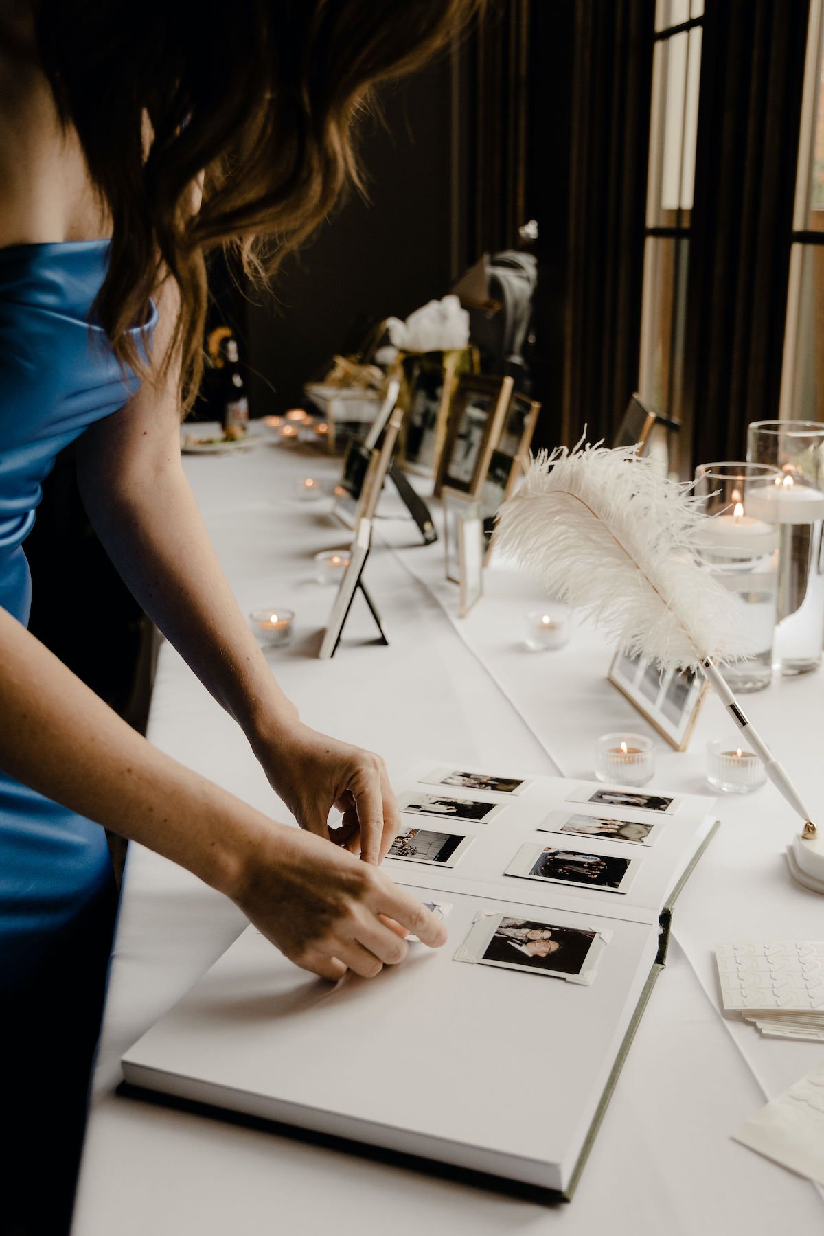 photo album wedding guest book