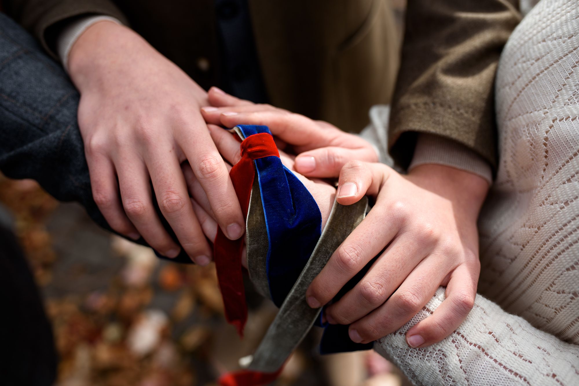 Handfasting is romantic