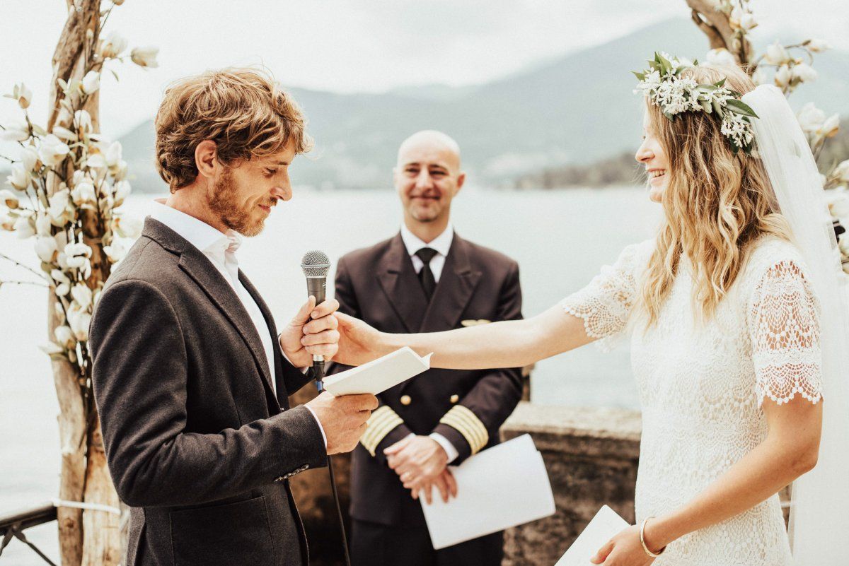 Love letters read at the wedding Ceremony 