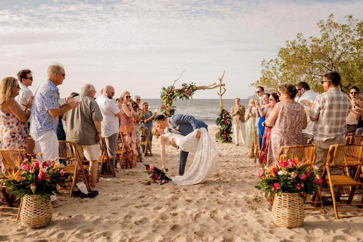 casual beach wedding attire