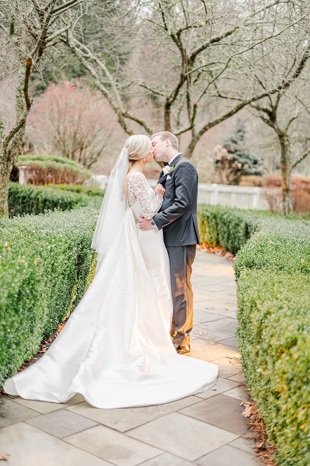 Romantic North Carolina garden wedding