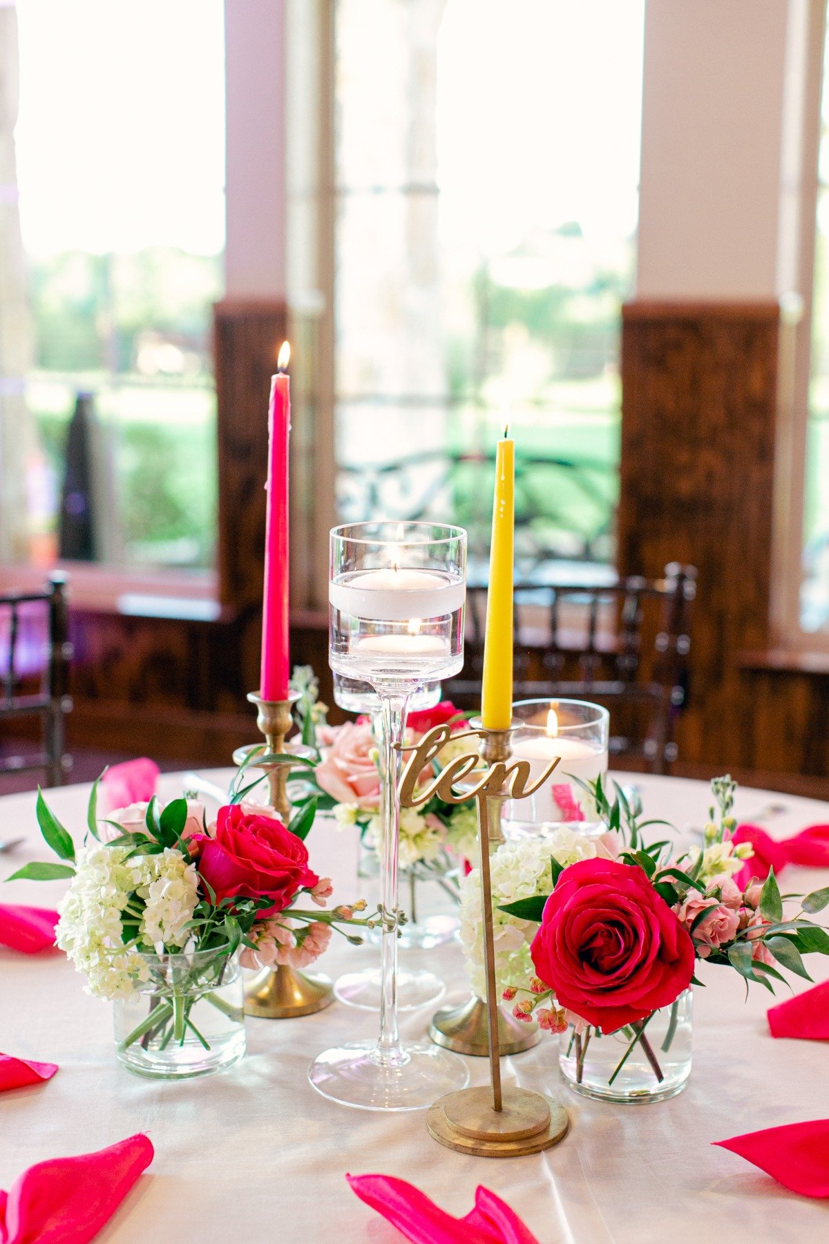 This two ceremony Texas wedding featured colorful Hindu traditions