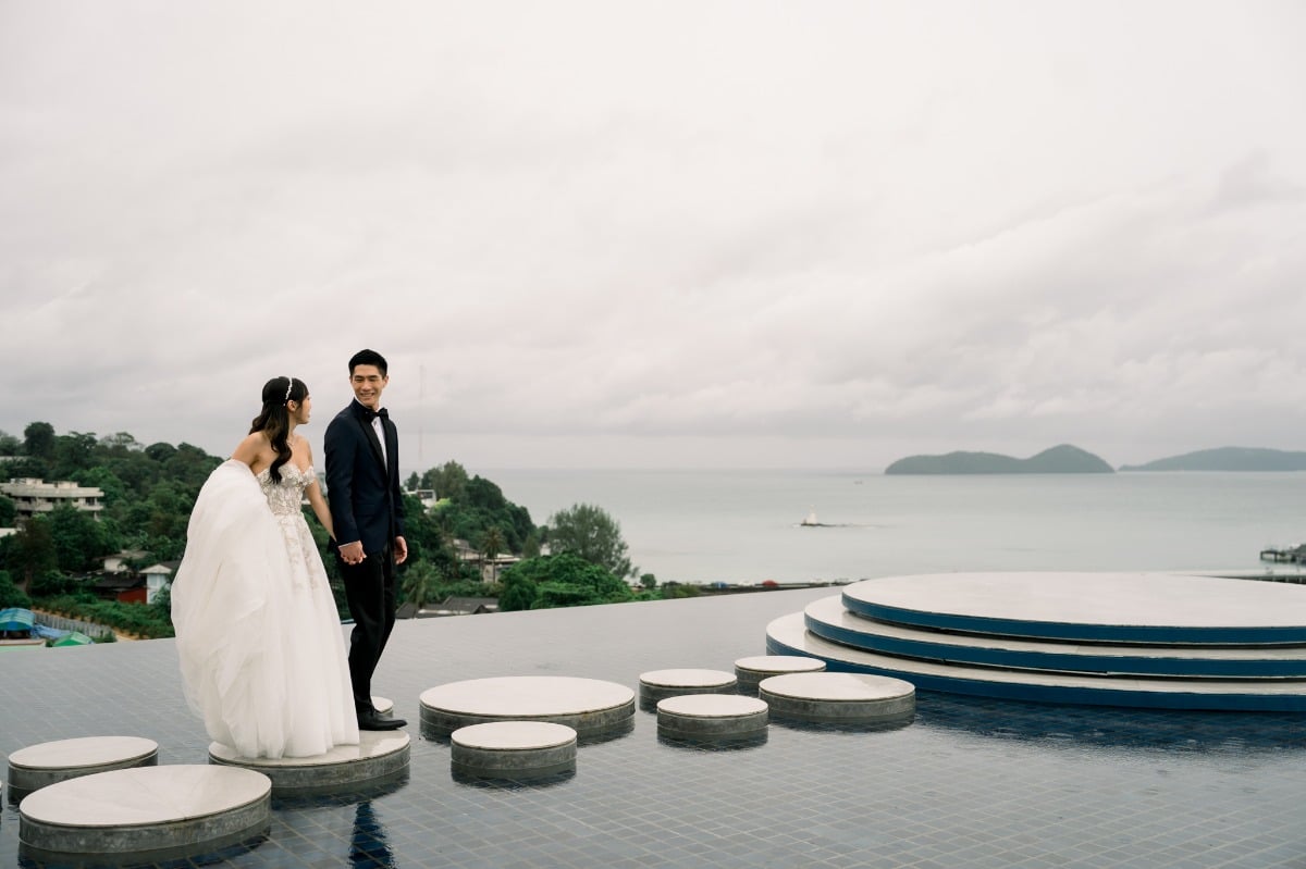 aisle surrounded by water