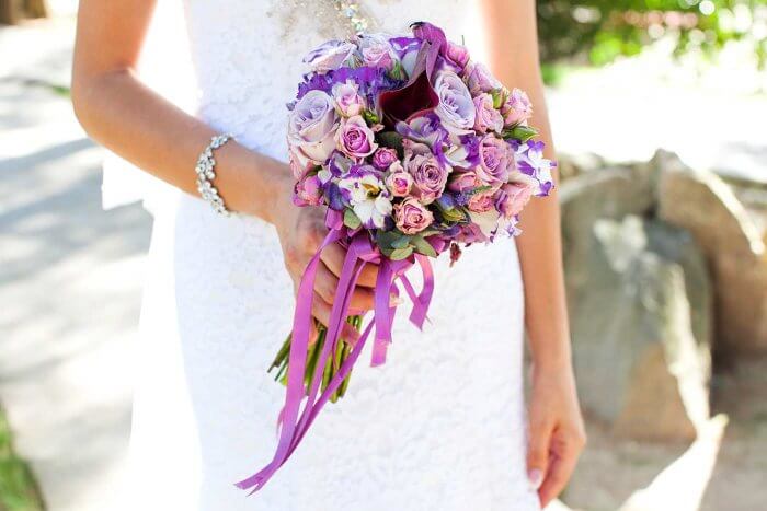 Bridal Bouquet Lilac