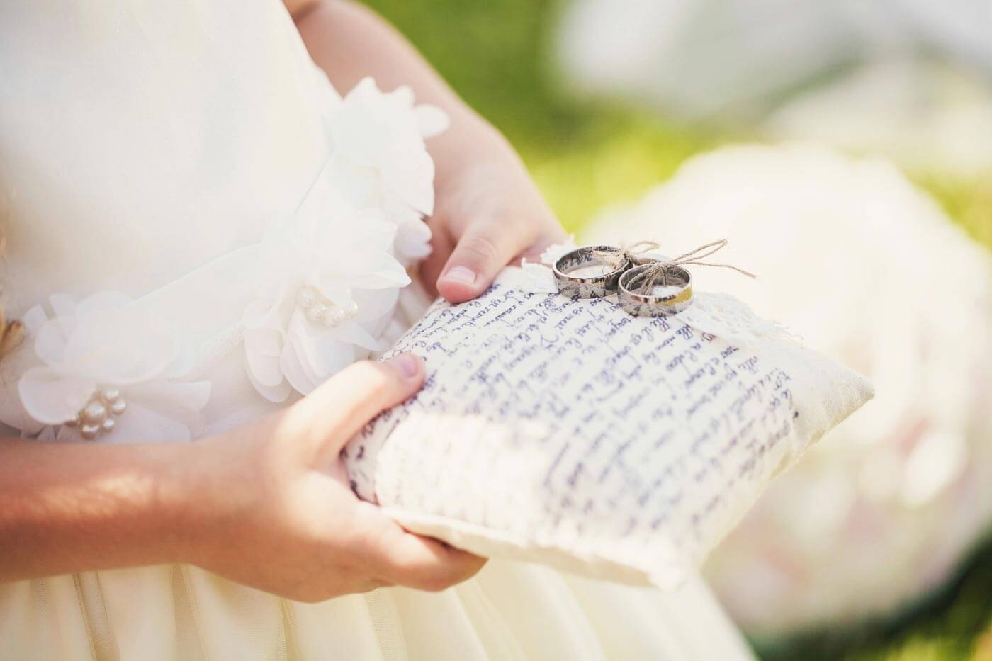 Wedding Ring Pillow