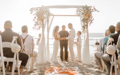 Desiree & Jürgen – civil Wedding on the beach San Diego