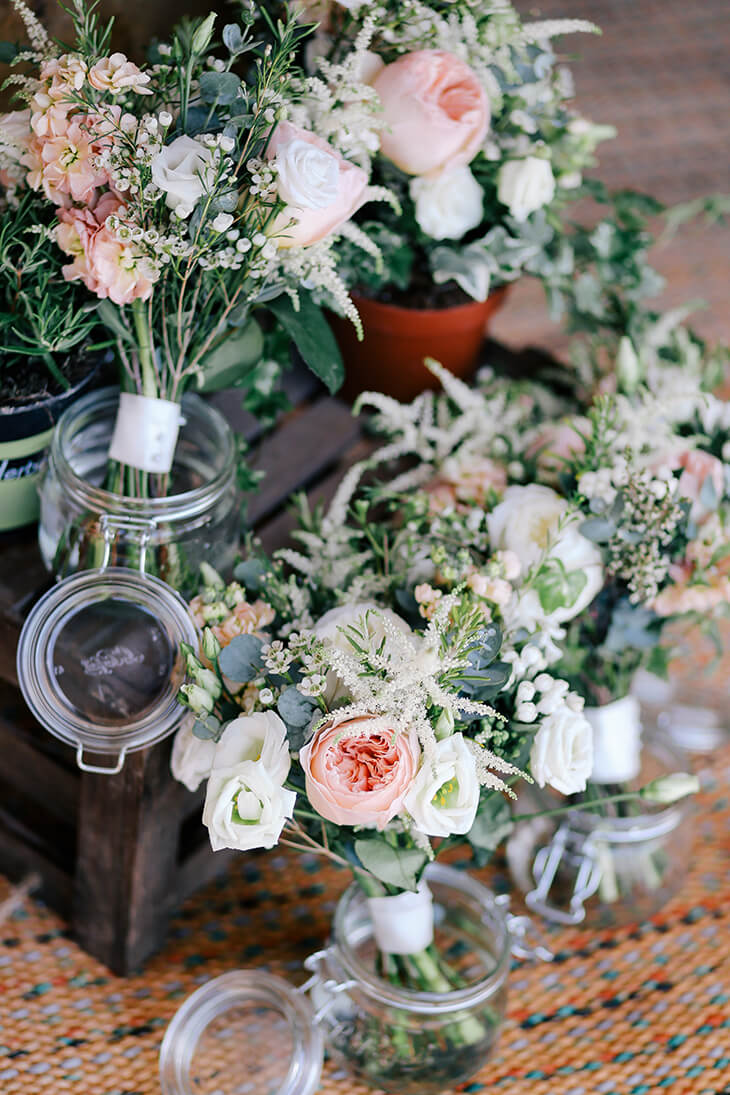 Wedding decor, from florists - flowers for the wedding