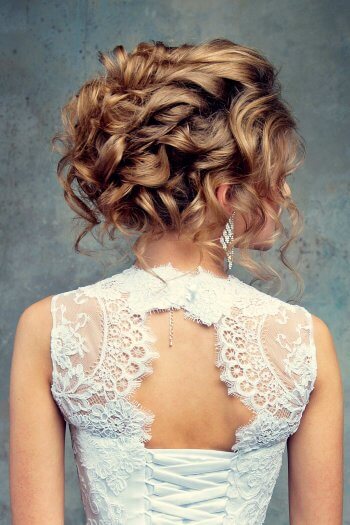 Updos with Curls 