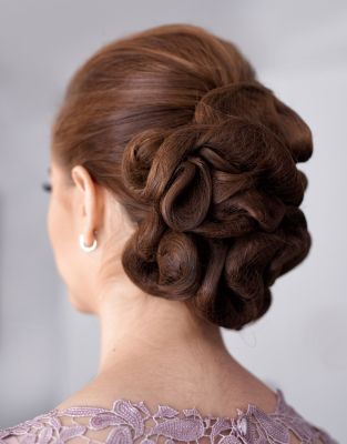 Consuming ambitious updo for wedding