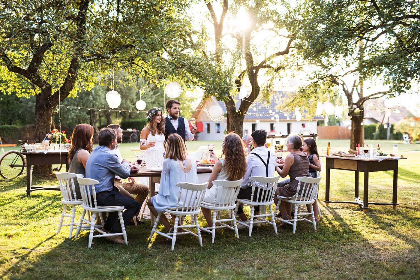 Garden wedding