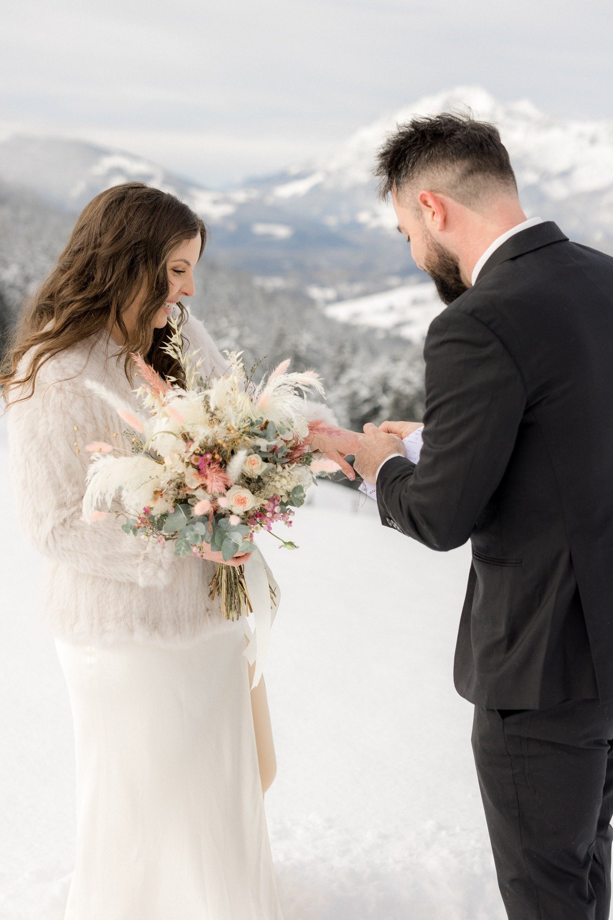 pampas grass bouquet