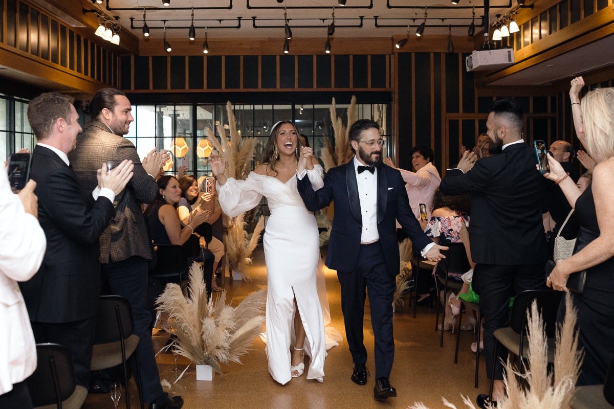 Boho meets chic in this stylish and eclectic Ace Hotel wedding