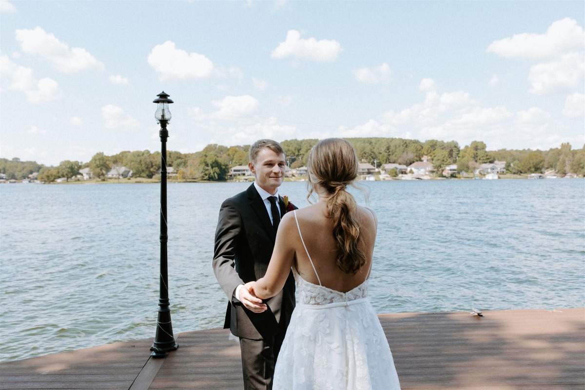 low ponytail wedding hairstyle