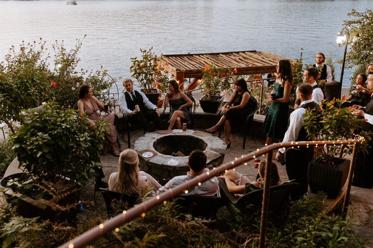 lakeside cocktail hour