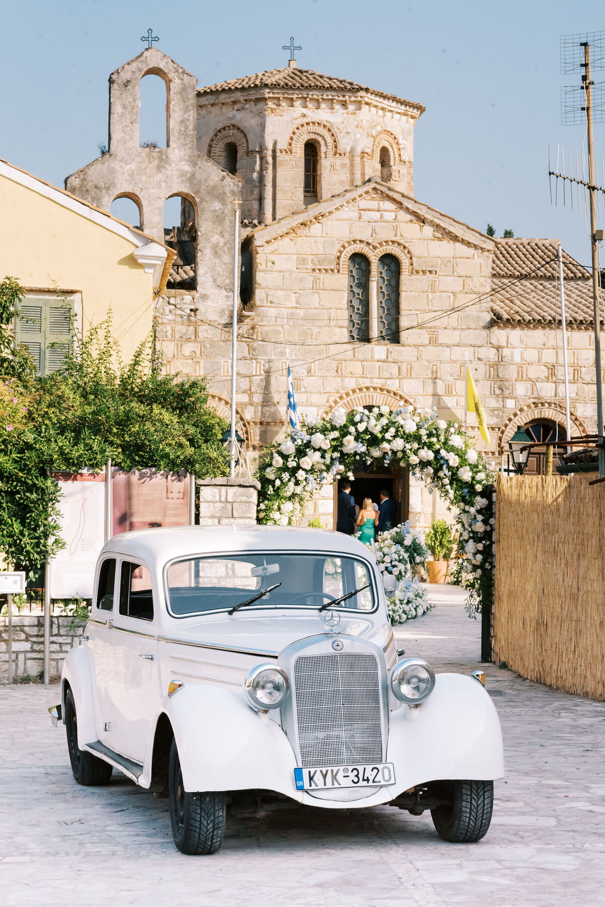 Corfu Wedding Poolside