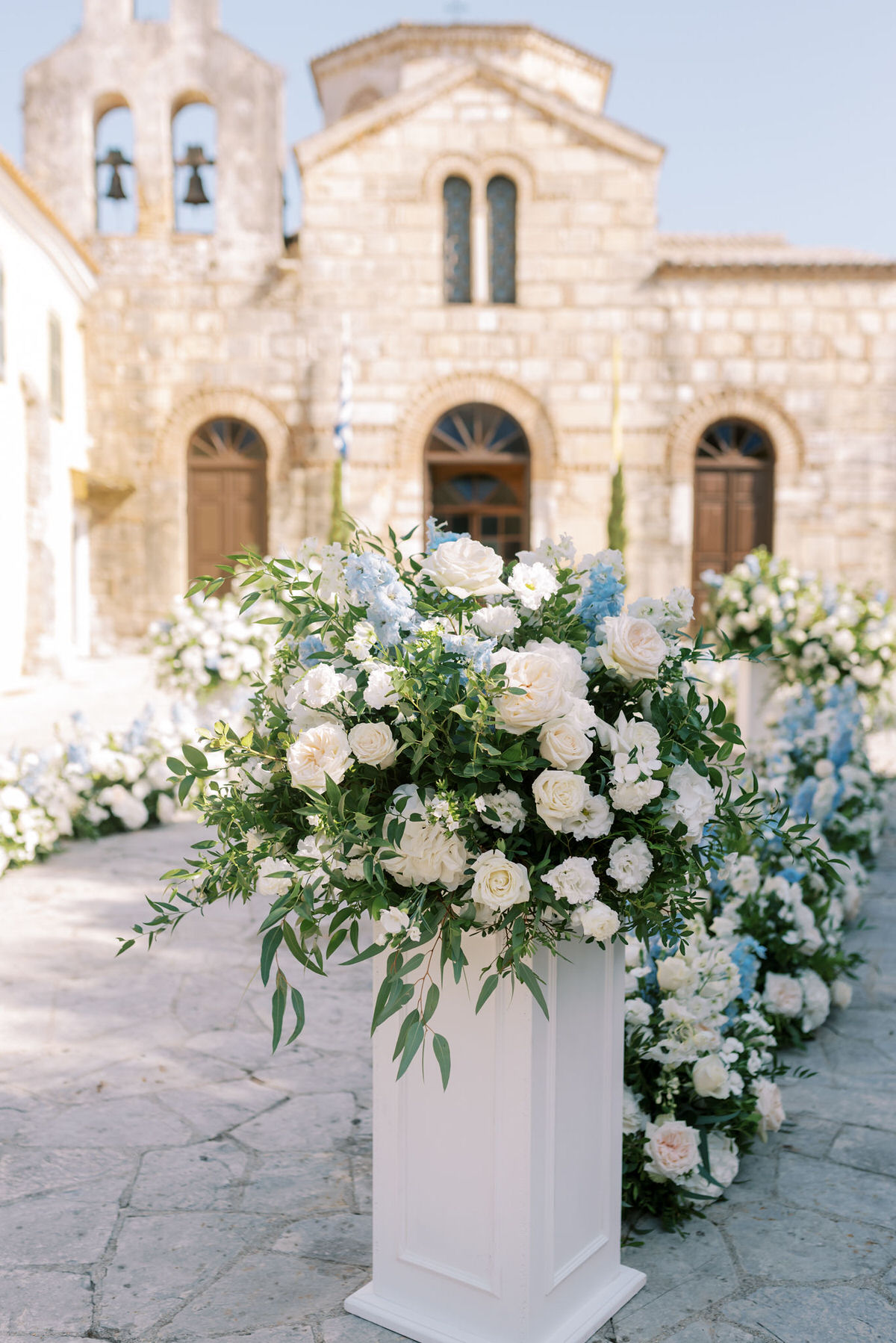 Corfu Wedding Poolside