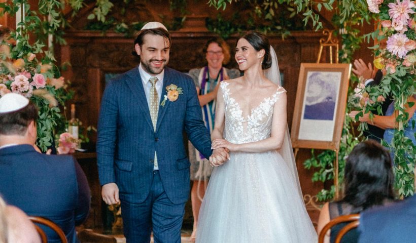 Romantic Estate Wedding Rich In Jewish Ceremony Traditions