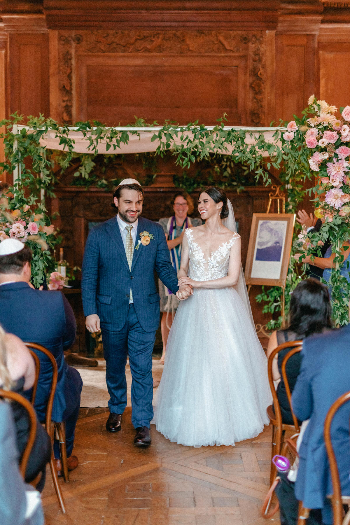 Romantic Estate Wedding Rich In Jewish Ceremony Traditions